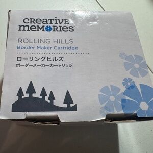Creative Memories Rolling Hills Border Maker Cartridge BMC NIB
